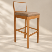 TABURETE SARA CORINO FENDI (TELA BEIGE)