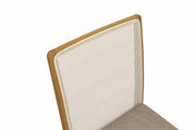 SILLA DESENSAMB. LARA LINO MEZCLA ARENA (TELA BEIGE)