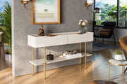 APARADOR CAIRO - OFF WHITE/MADERA