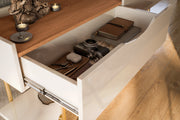 APARADOR CAIRO - OFF WHITE/MADERA