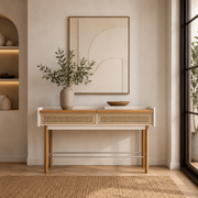 APARADOR DUNE PAJILLA OFF WHITE NATURAL
