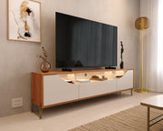 MUEBLE TV ALBI JEQUITIBA/OFF WHITE