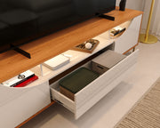 MUEBLE TV ALBI JEQUITIBA/OFF WHITE