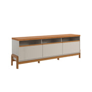 MUEBLE TV ELEGANCE 1.90m OFF WHITE/JEQUITIBA