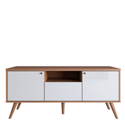 MUEBLE TV RIVER 1.36 - MADERA/OFF WHITE