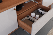 MUEBLE TV RIVER 1.83m - MADERA / OFF WHITE