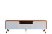 MUEBLE TV RIVER 1.83m - MADERA / OFF WHITE
