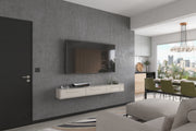 MUEBLE TV FLOTANTE BALI 1.80M - OFF WHITE