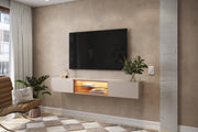 MUEBLE TV FLOTANTE EVORA OFF WHITE NEW