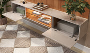 MUEBLE TV FLOTANTE EVORA OFF WHITE NEW