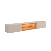 MUEBLE TV FLOTANTE EVORA OFF WHITE NEW