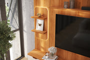 PANEL TV HOME ATENAS CON VITRINA Y TORRE