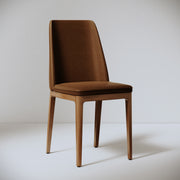 SILLA CITY CUERO MARRON
