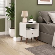 MESA DE CABECEIRA - CURVE OFF WHITE/OFF WHITE