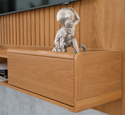 BANCADA SUSPENSA ATLAS 1.8 OFF WHITE JEQUITIBA