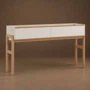 APARADOR ELEGANCE - OFF WHITE NEW/JEQUITIBA