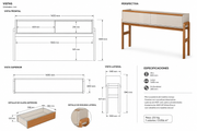 APARADOR ELEGANCE OFF WHITE / MADERA