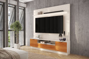 PANEL TV HOME MODULADO ATENAS OFF WHITE/JEQUITIBA