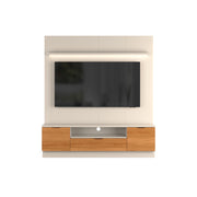 PANEL TV HOME MODULADO ATENAS OFF WHITE/JEQUITIBA