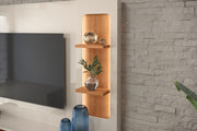 PANEL TV HOME BRISE OFF WHITE ALTO BRILLO/JEQUITIBA