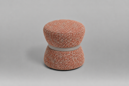 PUFF LARX TERRACOTA JASPEADO