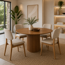 MESA LIVING 1.20m - MADERA