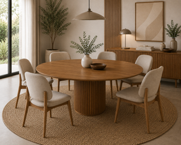 MESA LIVING 1.35m - MADERA