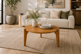 MESA CENTRO FLORIDA 55cm MADERA