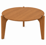 MESA CENTRO FLORIDA 55cm MADERA