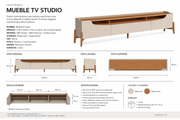 MUEBLE TV STUDIO 2.20m