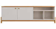 MUEBLE TV SUNNY OFF WHITE / MADERA