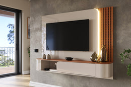 PANEL TV ALVORADA OFF WHITE/JEQUITIBA