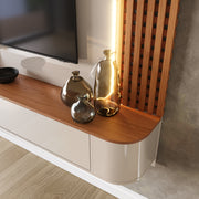 PANEL TV ALVORADA OFF WHITE/JEQUITIBA