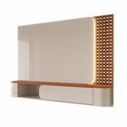 PANEL TV ALVORADA OFF WHITE/JEQUITIBA