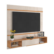 PANEL TV GENOVA OFF WHITE / MADERA