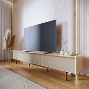 MUEBLE TV DUNE 2.20m OFF WHITE