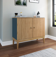 BUFETERA RAYADA 2 PUERTAS