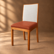 SILLA LARA LINO TERRACOTA