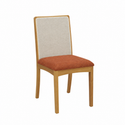 SILLA LARA LINO TERRACOTA