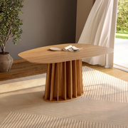 MESA DE COMEDOR ORGANICA - FREIJO