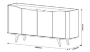 BUFETERA ARC 1.80m