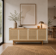 BUFFET DUNE 1.8 PAJILLA NATURAL OFF WHITE