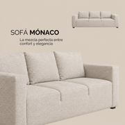 SOFÁ MÓNACO TELA