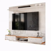 PANEL TV ATLAS 1.80m OFF+ RACK TV EVORA 1.80m OFF/JEQUITIBA