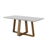 MESA WOOD 1.80m RECTANGULAR OFF WHITE
