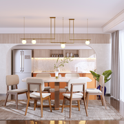 MESA WOOD 1.80m RECTANGULAR OFF WHITE