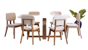 MESA WOOD 1.80m RETANGULAR OFF WHITE / MADERA