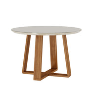 MESA WOOD 1.20m REDONDA OFF WHITE